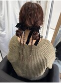 結婚式ヘアセット
