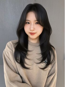 シーン(SCENE) [天神今泉/クラゲヘアー/小顔に見せるヘア/ココアベージュ]