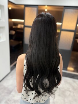 ピリオド 松阪(Period.) ロング　ダークラベンダー　髪質改善Period.松阪