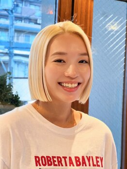 リアド(.RIAD)の写真/髪を傷ませないブリーチは《.RIAD》へ!経験豊富なスタイリストが薬剤にもこだわりあなたの理想を叶えます◎