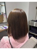 韓国ヘアハッシュカットダブルハイライトカラー【Lapista池袋】