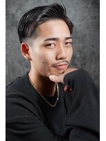 プレミアムバーバー 原宿店(PREMIUM BARBER produce by HIRO GINZA)&nbsp;フェード七三ビジネスショート