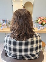 ニコア(nicoa)&nbsp;柔らかウェーブのミディアムスタイル