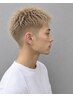 【メンズ限定】ショートカット＋ダブルカラーコース ￥13900
