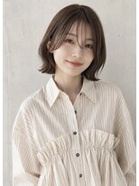 レガリタ(Regarita) 【Regarita】柔らかグレージュ×くびれボブ◎20代30代40代 原田