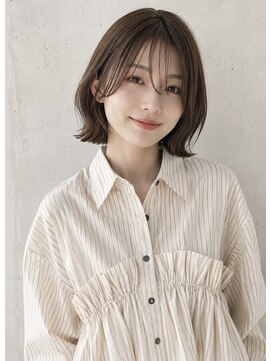 レガリタ(Regarita) 【Regarita】柔らかグレージュ×くびれボブ◎20代30代40代 原田