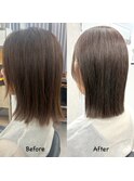 伸ばしかけにもオススメ！長めボブ【フジタアヤコ】