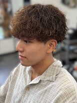 リット 甲南店(Lit.)&nbsp;波巻きパーマ マッシュパーマ ツイストスパイラルパーマ 20代