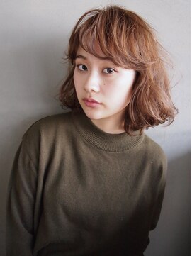 コス(kos) 【nanuk＊ueki】ドライな質感＊ミルクティ色