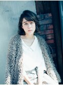 ルーズウェーブワイドボブ【藤沢】