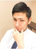 アップバングビジネススタイル