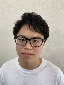 サロンドナイト 騎士東京店(Salon De Knight) バーバー風 カジュアルパーマ