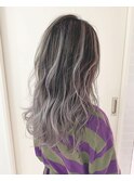 コントラストバレイヤージュカラー☆