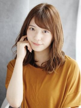 ヘアメイク ナル(hair make nalu) ゆるミックスナチュラルカールスタイル