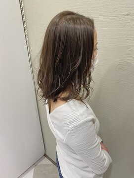 シエル 藤沢店(CIEL) 【CIEL】透け感アッシュ×ロブ