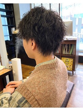 アイリーヘアデザイン(IRIE HAIR DESIGN) 【IRIE HAIR赤坂】ソフトスパイラルパーマ×ソフトツーブロック