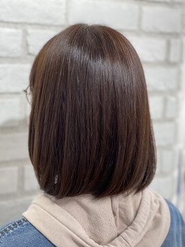 アッシュ 稲田堤店(Ash) シンプルボブ×イルミナヌード