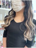 「インナーエクステ外国人カラー」