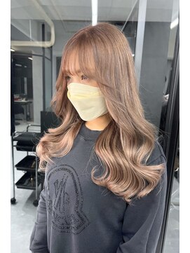 リア 大阪梅田(Ria) ～ミルクティーベージュ シールエクステ～　【Ria 大阪 梅田】