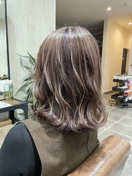 アプシー 三木店(Apsee) ハイライト×ラベンダーベージュ