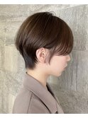 耳かけマッシュショート