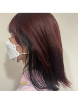 サラジュ 西宮北口店(SARAJU) ■レッドカラー/インナーカラー【村上 陽菜】