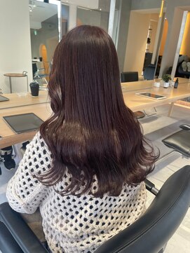 ヘアサロン ガリカ 表参道(hair salon Gallica) 大人ゆるふわラベンダーグレーブリーチなしダブルカラー