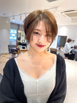 ロンドブルーム 天神大名店(Lond Bloom) 10代20代30代ショートボブ髪質改善丸みショート似合わせカット