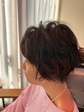 パーマスタイルで いつもと違う演出を