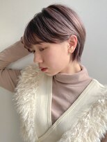 ラフ 銀座(luff)&nbsp;【Luff銀座 轟】ハイトーンナチュラルショートボブ