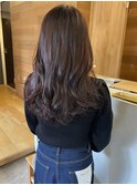艶ロング×ラベンダーブラウン