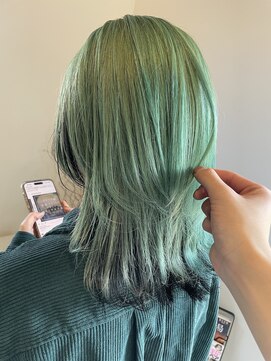 アンドアイズム(and.I'sm) インナーブラック/ライトグリーン[20代]