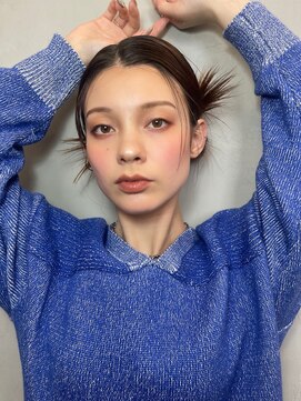 スリーバイベルベット(THREE...by velvet) 博多で人気のダブルカラー♪ブリーチなしカラー