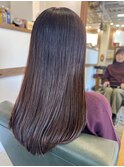 髪質改善ストレート+デザインカット+トリートメント