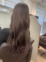 ジエクト ヴィシア(The Ect VIXIA) 裾カラー/ラベンダー/グラデーションカラー