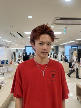 ケンジ 平塚ラスカ店(KENJE) スパイキーショート/メンズハイトーン/メンズショート/平塚