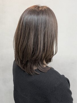 メグロ 相模大野(MEGURO) 白髪ぼかし/ミニウルフ/チェリーブラウン/ホワイトグレージュ59