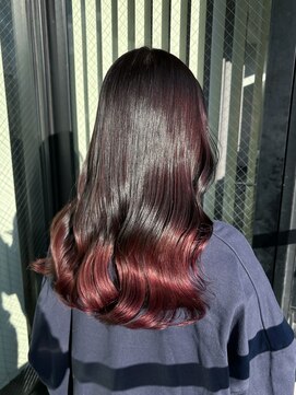 ザ オーダー(THE ORDER) ぼやっとつやつやグラデーションピンク