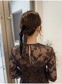ゆるふわ×タイトローポニーヘアアレンジ