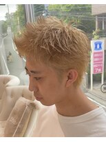 リンダバイネオリーブ 白楽店(Linda by neolive)&nbsp;ブロンドスパイキーショート