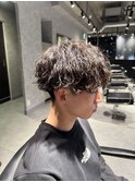 波巻きツイスパMIXパーマ