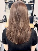 ★レイヤーカット/美髪/イメチェン/ミディアム/マロンベージュ