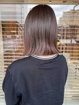 オルチェット(Olu'chette HAIR LIFE)&nbsp;【深澤】外ハネボブ/切りっぱなし/ぷつっとカット/美髪