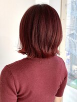 ラトゥーナ 西宮北口店(Ratuna)&nbsp;Ratuna【西宮北口】ブリーチonカラー☆チェリーレッド♪