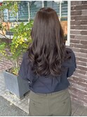チェリーブラウン大人のゆるツヤウェーブ