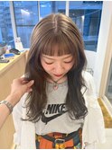 乾かすだけでキマる髪/馴染むハイトーン/シアーベージュ
