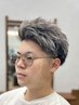 【この夏必須、大人気♪】　カット＆パーマ＆メッシュ