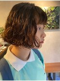 デジタルパーマ ボブ