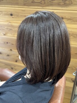 リーク(LEEK) 髪質改善メテオ × オーガニックカラー