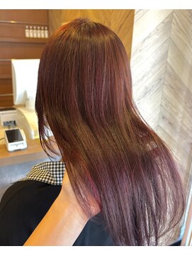 テーラヘアー ユーカリが丘店(TELA HAIR) レッド